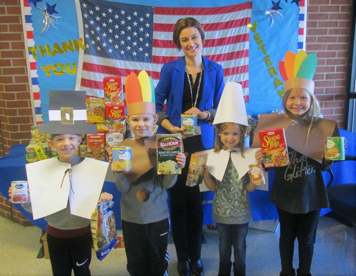 McGuffey elementary students collect cans for city mission Observer